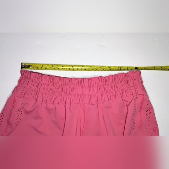 Lululemon Women's Vibrant Pink Swell Chaser Athletic Swim Shorts, S - Picture 3 of 8